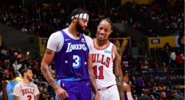 予取予求痛击湖人！德罗赞韦少的对比太过残忍